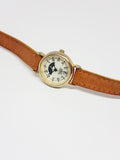 Moon Phase Waltham Quartz Watch | Unique Moonphase Vintage Watches - Vintage Radar