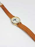 Moon Phase Waltham Quartz Watch | Unique Moonphase Vintage Watches - Vintage Radar