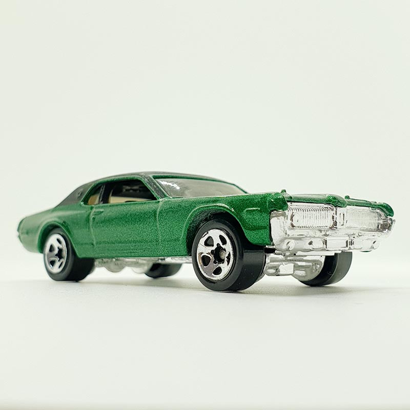 Vintage 2001 Green 66' Cougar Hot Wheels Car | Rare Hot Wheels