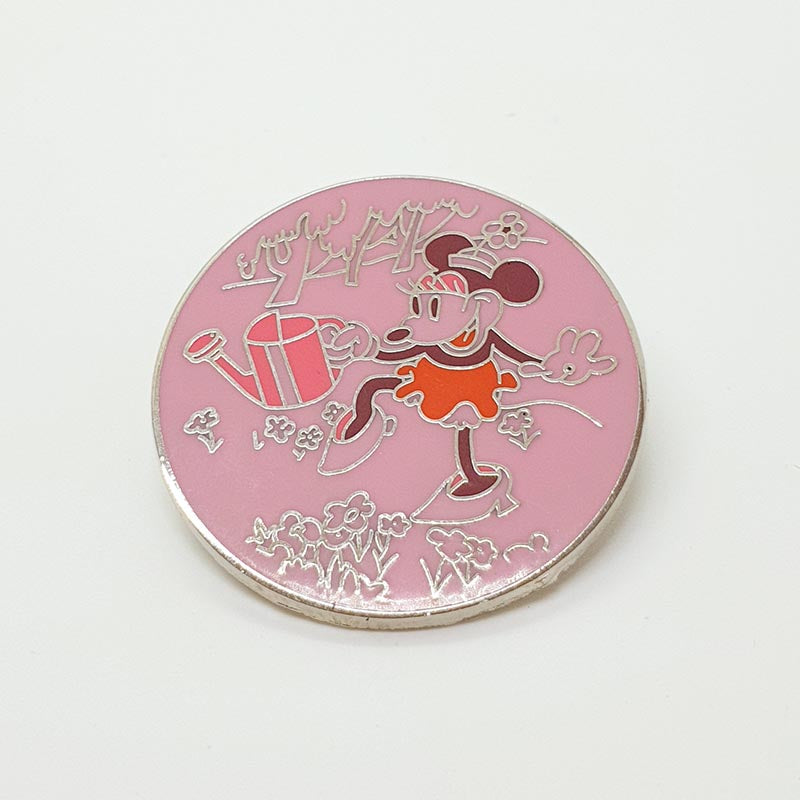 Walt Disney Trading Pin Button Pinback Minnie Mouse Vintage
