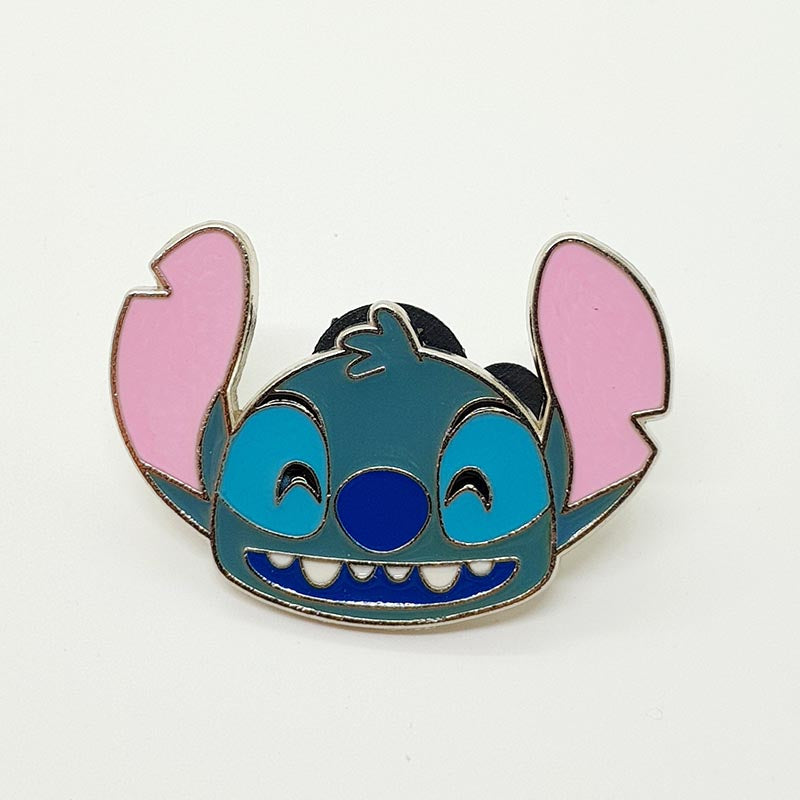 2017 Happy Stitch Face Disney Pin  Disney Pin Trading Collection – Vintage  Radar