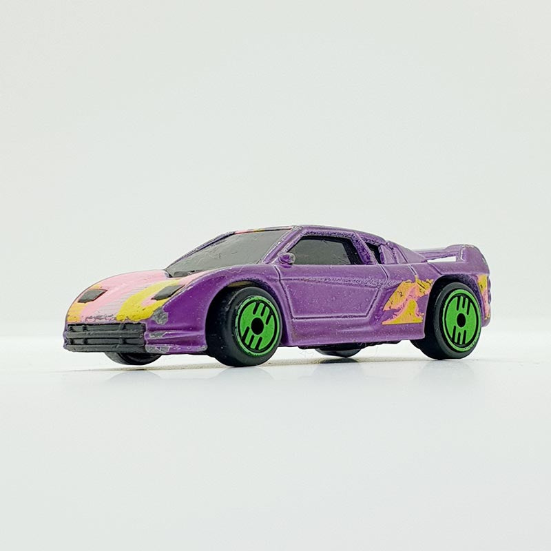 Vintage 1990 Purple Zender Fact 4 Hot Wheels Car | Vintage Toys