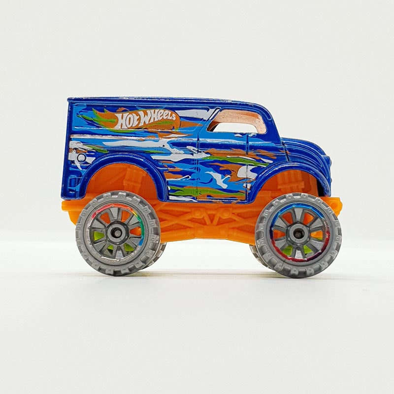 Vintage 2012 Blue Monster Dairy Delivery Hot Wheels Car | Cool Toy