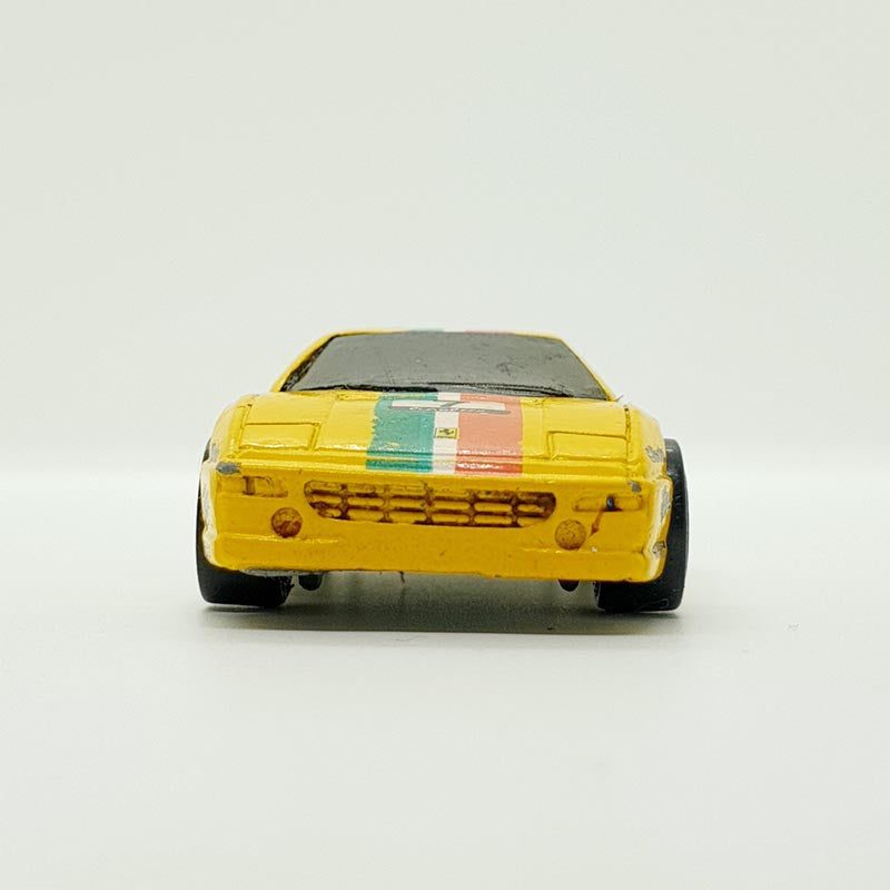 Vintage 1999 Yellow Ferrari F355 Challenge Hot Wheels Car | Toy