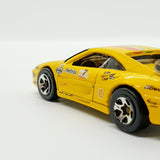 Vintage 1999 Yellow Ferrari F355 Challenge Hot Wheels Car | Ferrari Toy Car
