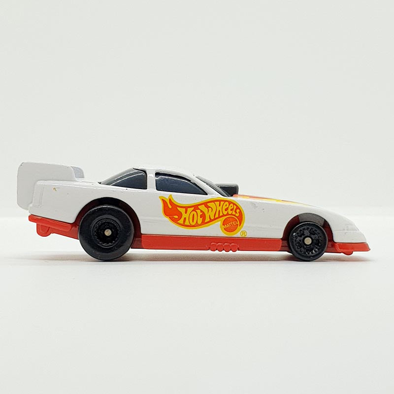 Vintage 1993 White Probe Funny Car Hot Wheels Car | Exotic Cars