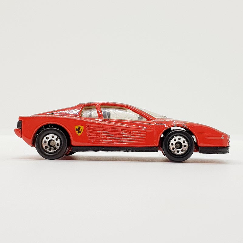 609X Rare Record Ferrari Testarossa Spider 1986 Jaune 1:43 609X Rare Record Ferrari Testarossa Spider 1986 Jaune 1:43