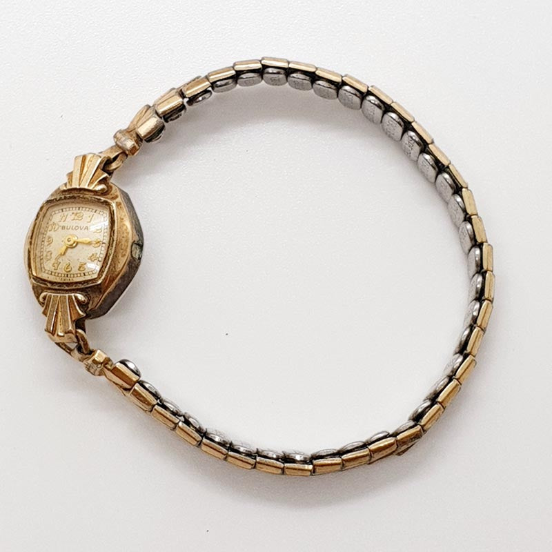 1948 Bulova 10k Rolled Gold Plated Watch for Parts Repair