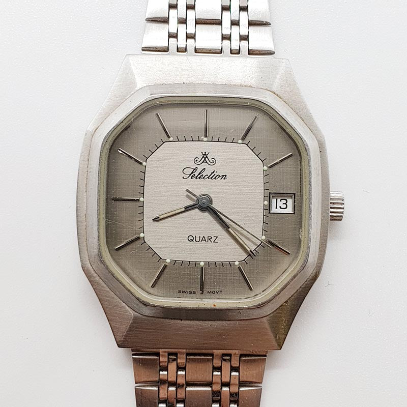 Swiss Made Selection Quartz Date Watch for Parts & Repair  display picture 3