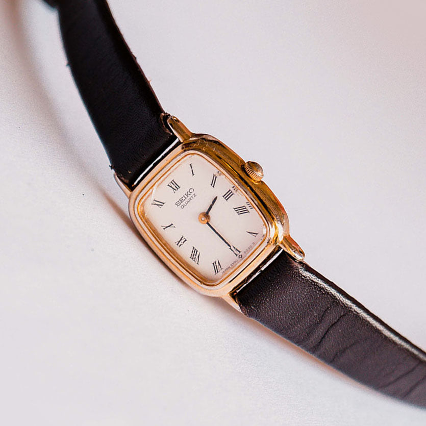 Vintage 2Y00-5B40 Seiko Watch | Gold-Tone Luxury Seiko Quartz