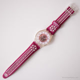 2006 Swatch SUMK100 Pink Ring Uhr | Gelee in Gelee Swatch Zugang