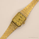 Vintage Gold-tone Tiny Watch for Ladies | Caravelle by Bulova Watch