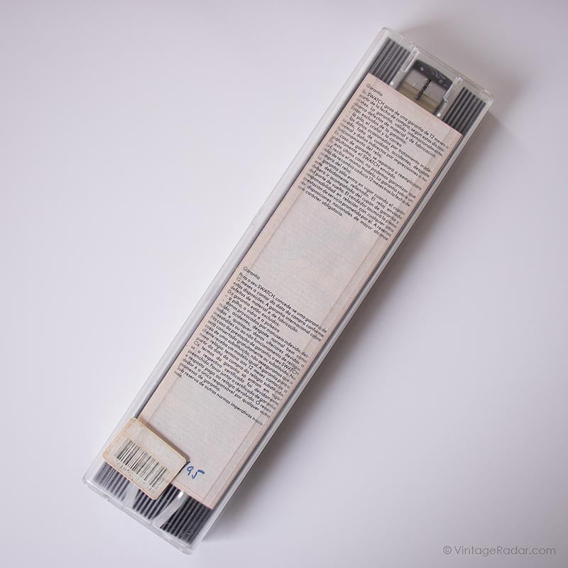1992 Swatch SCB108 AWARD Watch | Box and Papers Swatch