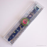 1991 Swatch SDN101 Happy Fish Watch | Colorato Swatch Scuba con scatola