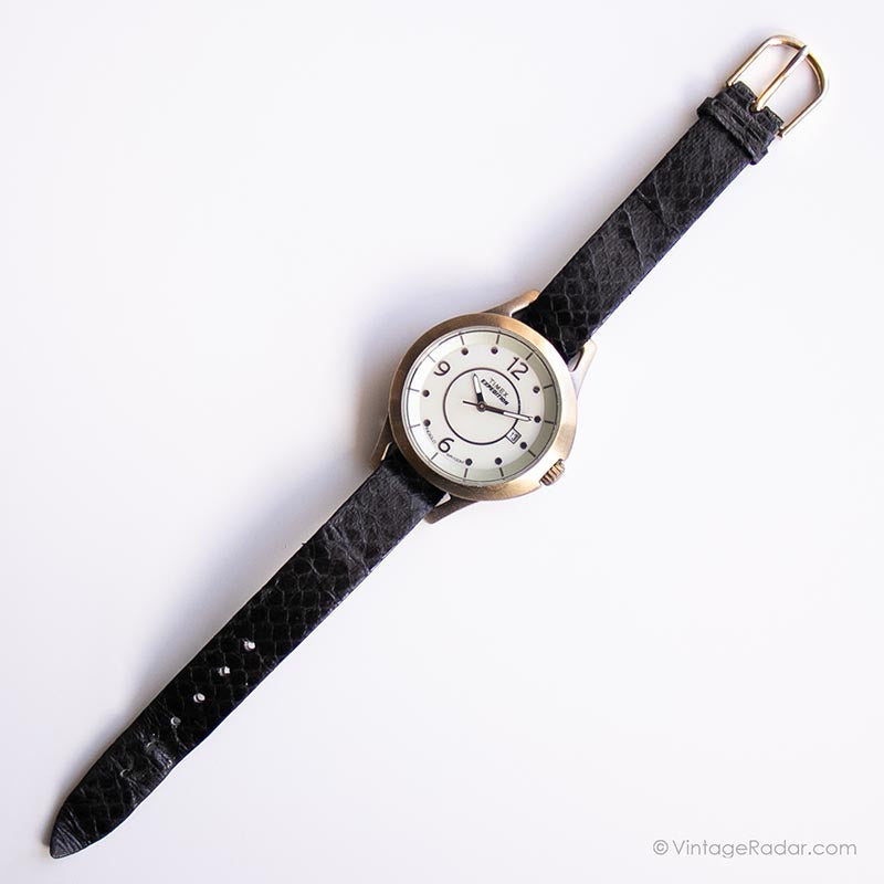 Vintage Gold-tone Timex Expedition Watch | RARE Timex