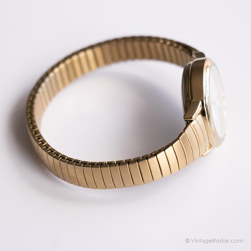 Vintage Stainless Steel Timex Indiglo Watch | Gold-tone  display picture 3