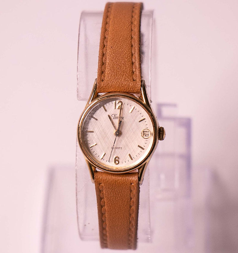 Alice in Wonderland Brown Leather Wrist Watch