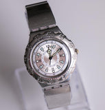 1994 SEALETHS RESTYED YDS100C Swatch Scuba de ironía reloj Antiguo
