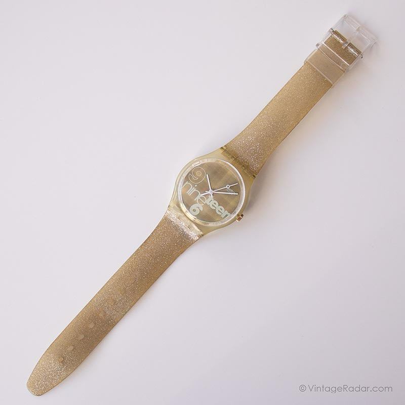 Vintage 1996 Swatch GK214 'LENS HEAVEN' by artist Boym