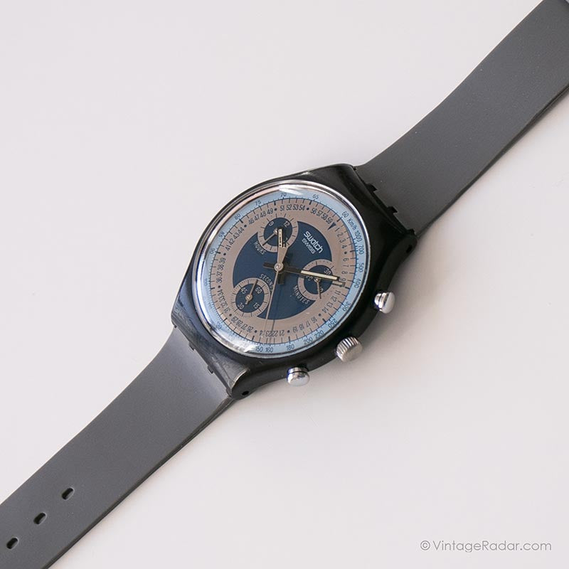 1991 Swatch SCN102 SILVER STAR Watch | Vintage Elegant Swatch