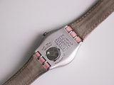 2000 Swatch Ironie tombant étoile Violet YLS1012 | Petite suisse Swatch montre