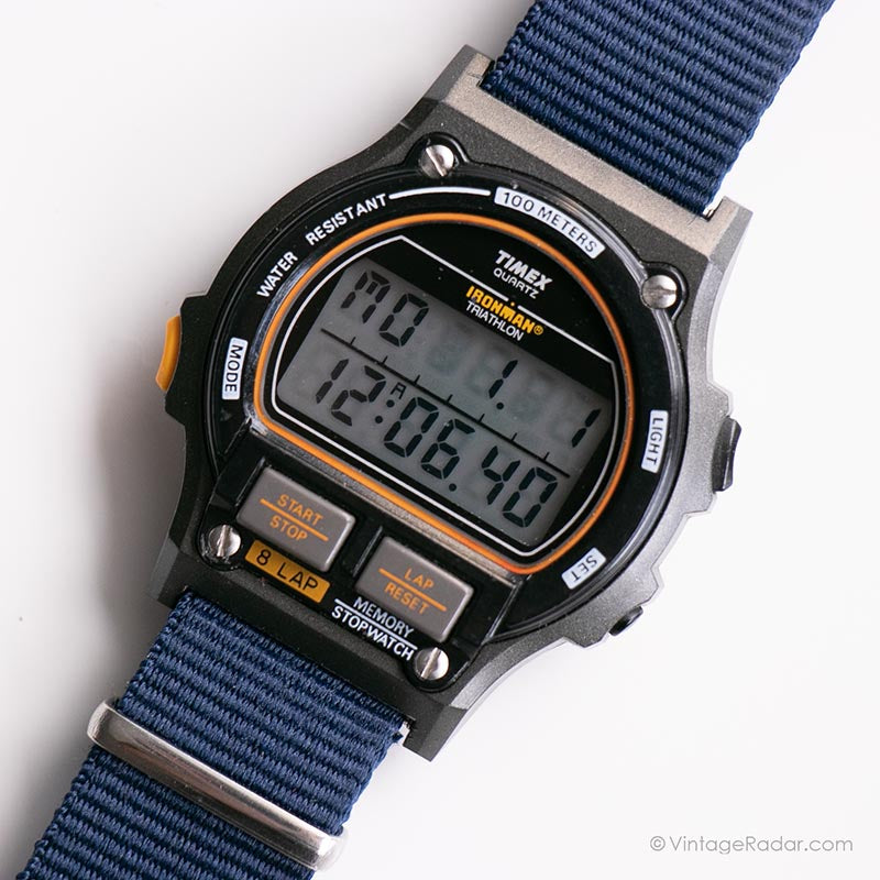 Vintage Timex Ironman Triathlon Digital Watch | Casual Mens