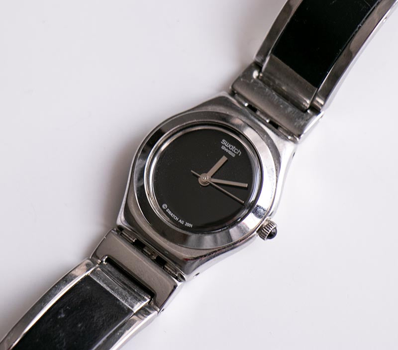 2006 Swatch Irony Lady WOODS VIBE YSS188G Watch | Vintage