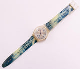 2004 Brand-nombre GE162 Swatch reloj | Minimalista Swatch reloj