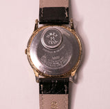 Vintage 90s Timex Quartz Gold-tone Watch with Champagne Dial