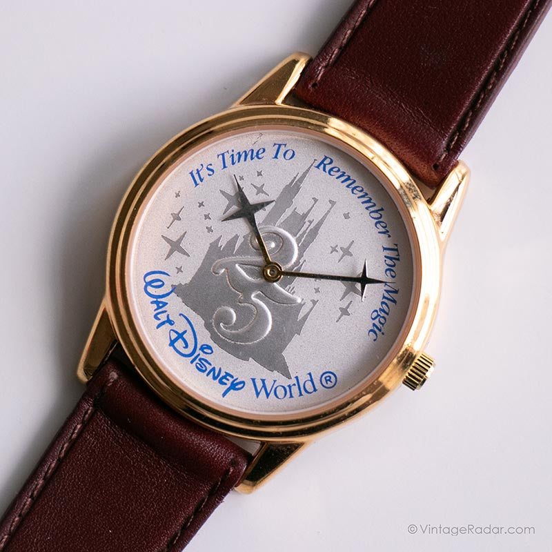 Vintage Rare Walt Disney Collector\'s Signature Watch Timepiece 344/1000 W/ COA Walt Disney Watch Mens Collectors Signature Series Timepiece  main image 2