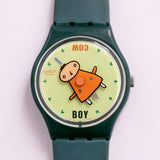 Muuhh GG187 Vintage Swatch Guarda | Boy & Cow Gent Swatch Orologio