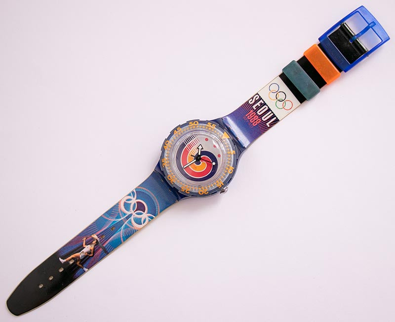 1990 Vintage Swatch SEOUL 1988 SDZ100 | Scuba Swatch Watches