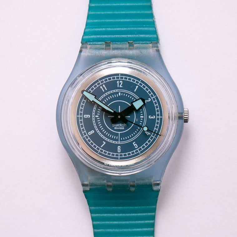 1999 BLUEJACKET SKN104 Swatch watch | Vintage Minimalist Swatch