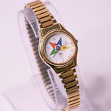 Quartz pour femmes en tons d'or montre par Jules Jurgensen Ancien