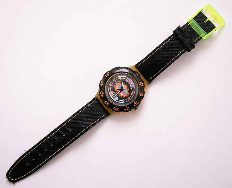 スウォッチ スクーバ 200 1993年モデル Tech Divingのバンド