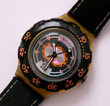 1993 Tech Diving SDK110 Scuba Swatch | Montres de plongée sous-marine vintage