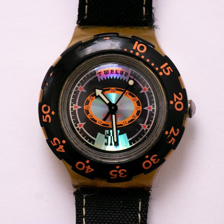 1993 TECH DIVING SDK110 Scuba Swatch | Vintage Scuba Dive Watches