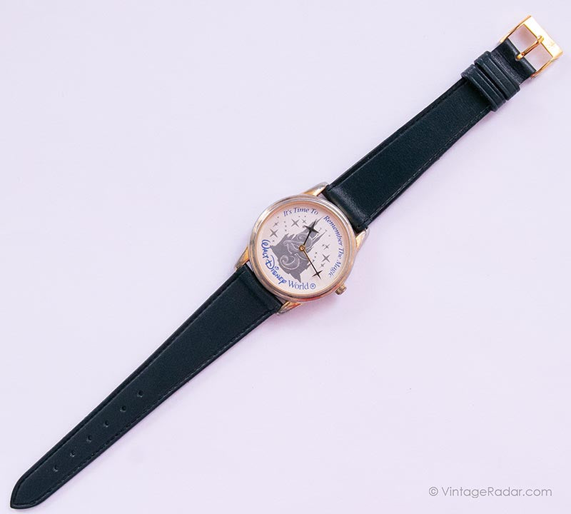 Walt Disney World Vintage Watch | 90s Disney Gold-tone  display picture 2