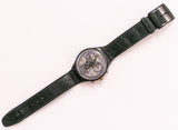 Zone intemporelle SCN104 Swatch montre Chronograph | 1991 Suisse montre