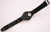 Zone intemporelle SCN104 Swatch montre Chronograph | 1991 Suisse montre