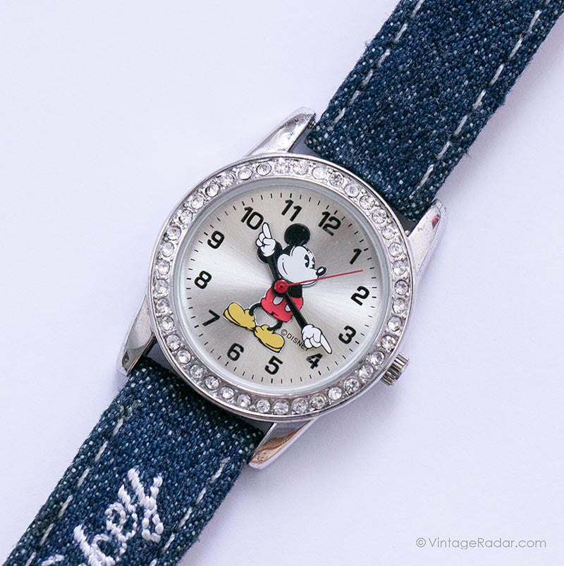 Rhinestones Vintage Disney Watch | Mickey Mouse Watch  display picture 1