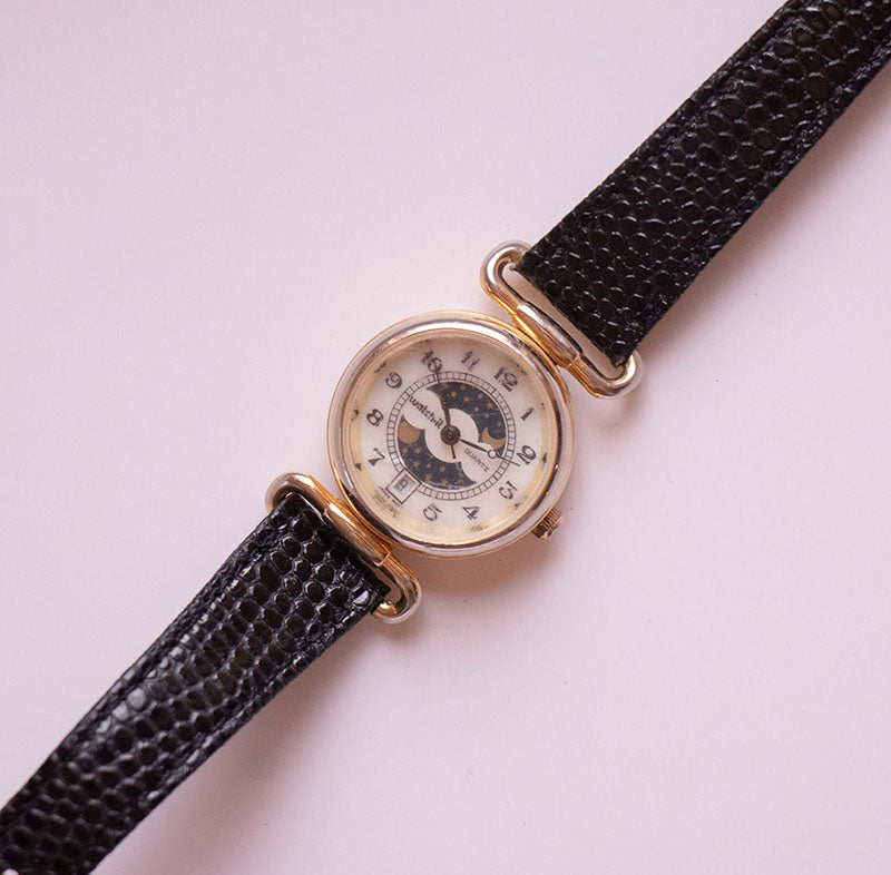 rolex half hunter ladies watch