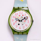 Vintage 1998 Swatch GG176 Full House montre | RARE Swatch Gant montre