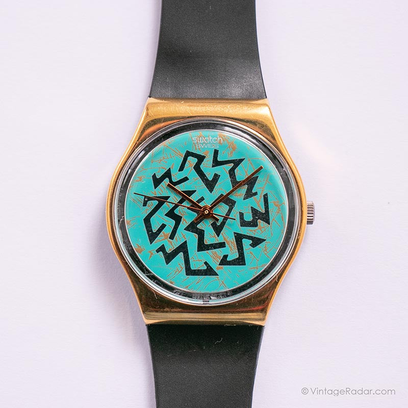 1988 Swatch GX105 SIGN OF SAMAS Watch | Vintage Swatch Collection