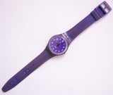 2009 CALLICARPA VICHY GV121J Swatch Watch | Vintage Purple Swatch - Vintage Radar