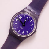 2009 CALLICARPA VICHY GV121J Swatch Watch | Vintage Purple Swatch - Vintage Radar