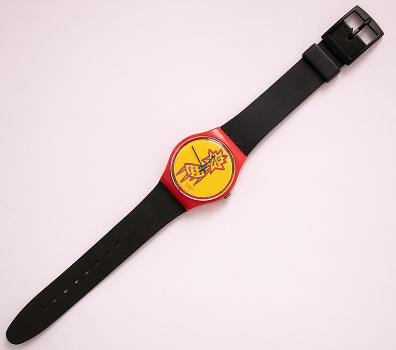 1992 DOTCHAIR GR115 Swatch Watch | 90s Swatch Watch Gent  display picture 1