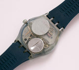 Musical Blue MUSIC RACE SLN106 1997 Vintage Swatch Watch - Vintage Radar