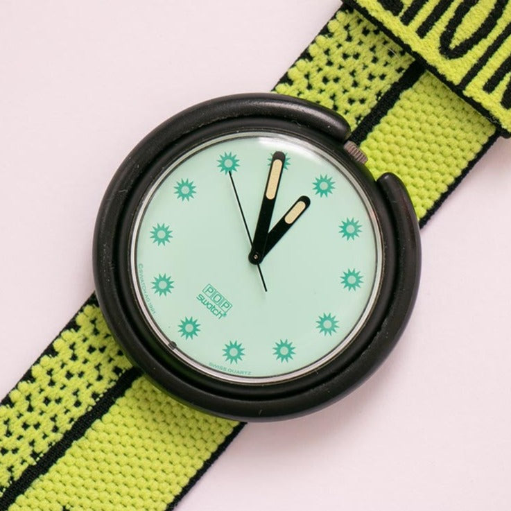 1991 MINT SEA PWB166 Pop Swatch Vintage RARE Vintage Swatch