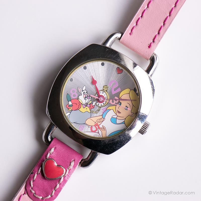 Vintage US Time Alice in Wonderland Walt Disney Watch